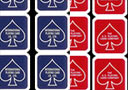 Bicycle Deck Stickers (24 units Blue)