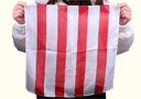 18 Inch Silk - Red and White