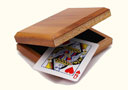 tour de magie : Super Magnetic Card Box (Wood)