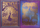 tour de magie : Jeu Bicycle Peacock Violet