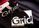 tour de magie : Grid Series Five- Typographic Playing Cards