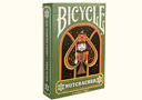 tour de magie : Baraja Stripper Bicycle Nutcracker (Verde)