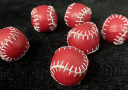 Red Leather Ball Charge (individually)
