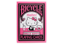 tour de magie : Bicycle Hello Kitty Black & Pink Playing Cards