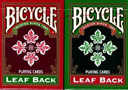 tour de magie : Jeu Bicycle Leaf Back