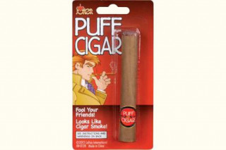 Faux Cigare Puff , Allumé Avec Fumé chez DeguizFetes.