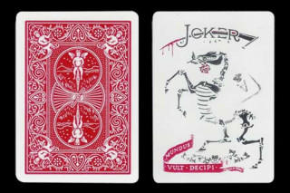 Carte Bicycle Joker Squelette A As De Trefle