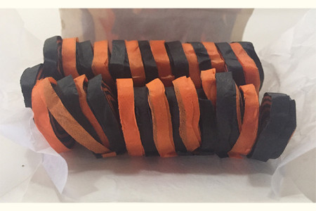 Carnival Streamer Halloween (Orange and Black)