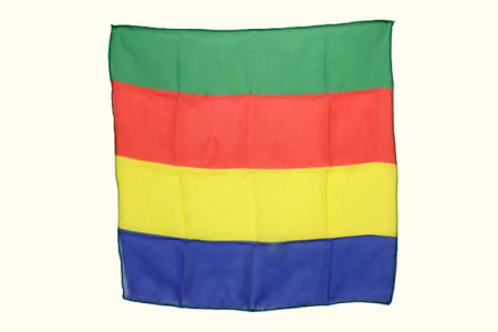 Foulard Multicolore - 4 rectangles (45 x 45 cm)