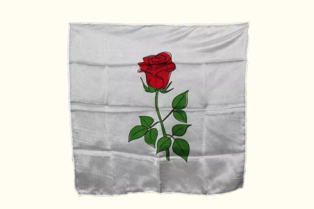 Foulard Rose (45 x 45 cm)