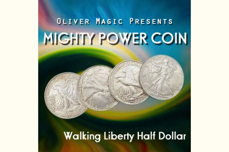 Mighty Power Coin (Walking Liberty Half Dollar)