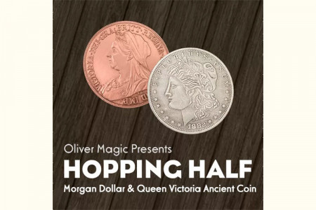 Hopping Half (Morgan Dollar et Queen Victoria)