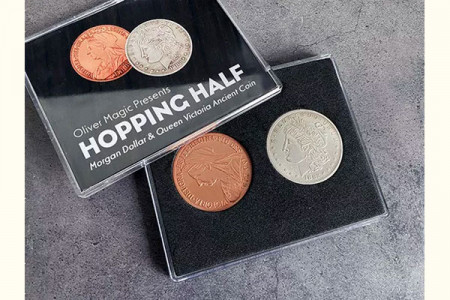 Hopping Half (Morgan Dollar et Queen Victoria)