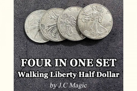 Four in One Walking Liberty Half Dollar