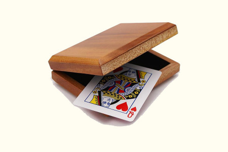 Super Magnetic Card Box (Wood)