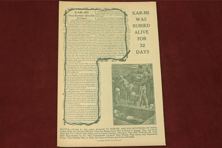 Kar Mi and His Mysteries of India (Rare/OOP) - Other