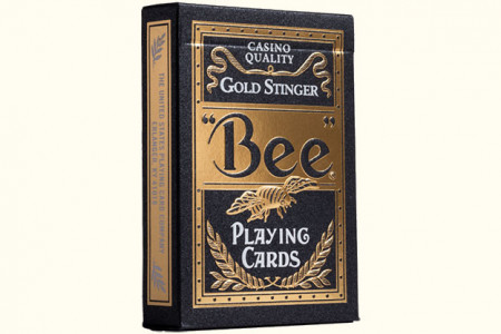 Bee Gold Stinger Playing Cards