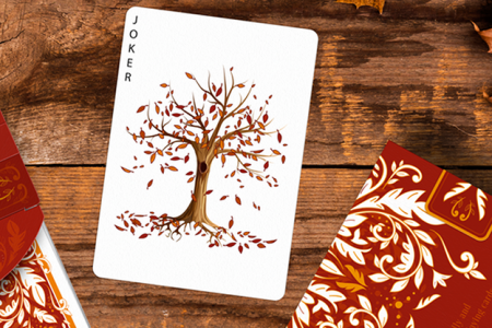 Leaves Autumn Playing Cards