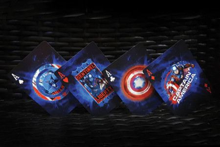 Avengers Captain America Playing Cards