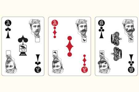 Clockwork: Montana Mustache Playing Cards