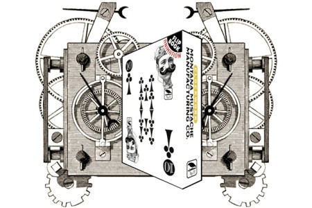 Clockwork: Montana Mustache Playing Cards