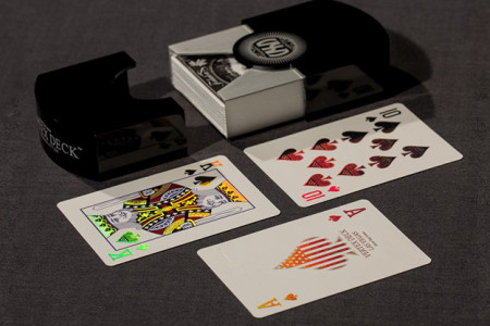 Vertex Black Playing Cards