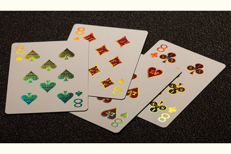 Vertex Black Playing Cards