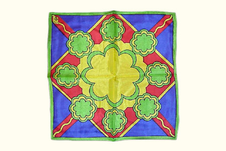 Foulard Rice Symphony Medaillon (30 x 30 cm) - erlich zhang