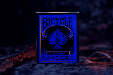 Jeu Bicycle Reverse (Bleu et Noir)