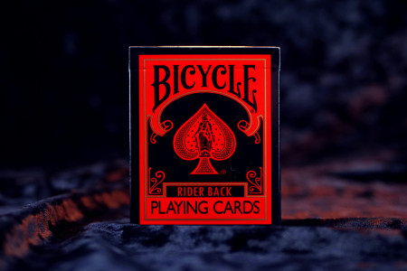 Bicycle Reverse Deck (Red and Black)