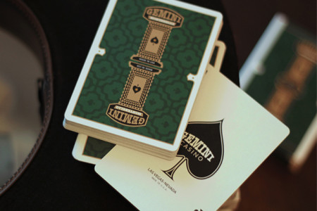 Gemini Casino Phthalo Green Playing Cards