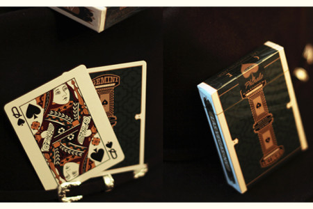 Gemini Casino Phthalo Green Playing Cards