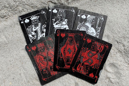 Bicycle Scorpion (Red) Playing Cards Gilded