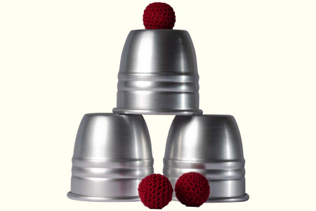 Aluminium cups Deluxe (with 4 balls)