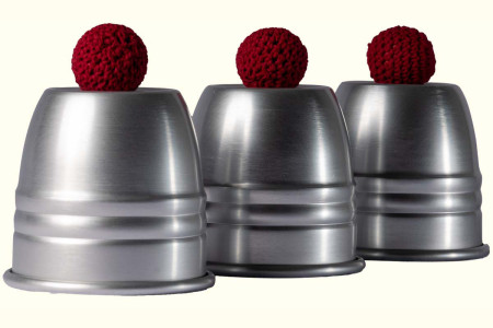 Aluminium cups Deluxe (with 4 balls)