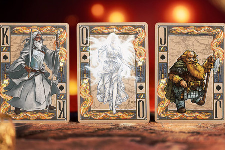 The Lord of the Rings - Two Towers Playing Cards (Gilded Edition) by K