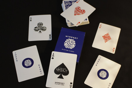 Mindset Playing Cards Blue (Marked)