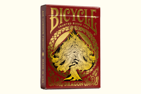 Jeu Bicycle Dragon Rouge V2