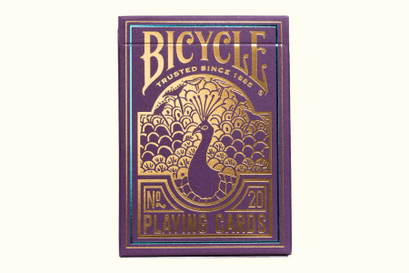 Jeu Bicycle Peacock Violet