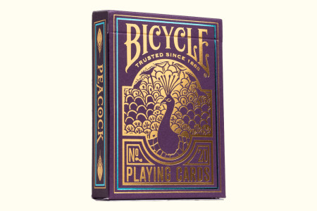 Jeu Bicycle Peacock Violet