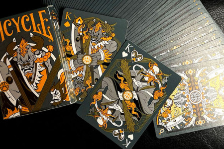 Bicycle Bull Demon King (Demolition Grey) Playing Cards