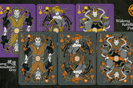 Bicycle Bull Demon King (Rebellion Purple) Playing Cards