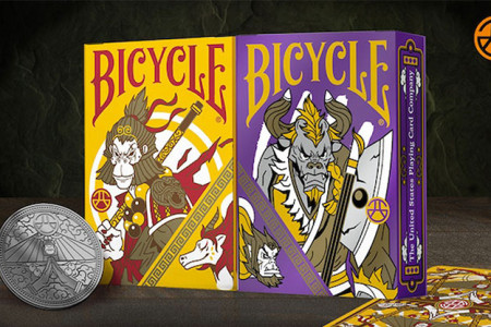 Bicycle Bull Demon King (Rebellion Purple) Playing Cards