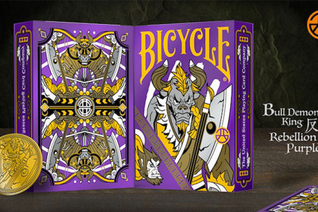 Bicycle Bull Demon King (Rebellion Purple) Playing Cards