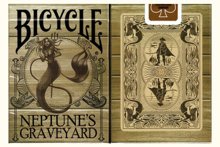 Jeu Bicycle Neptunes Graveyard (Siren) - Gilded