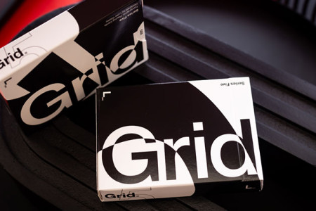 Grid Series Five- Typographic Playing Cards