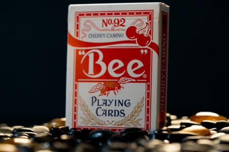 Limited Bee X Cherry (Red) Playing Cards