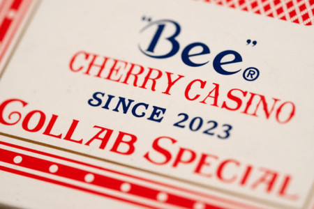 Limited Bee X Cherry (Red) Playing Cards