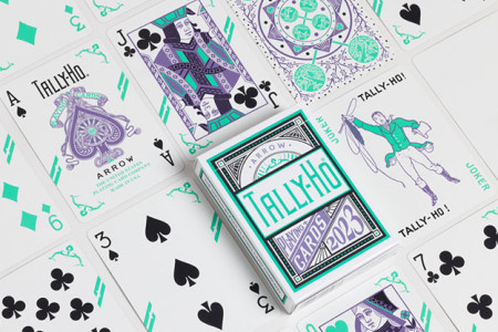 Tally Ho Fan Back Arrow Playing Cards