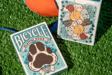 Bicycle Playful Dog Playing Cards